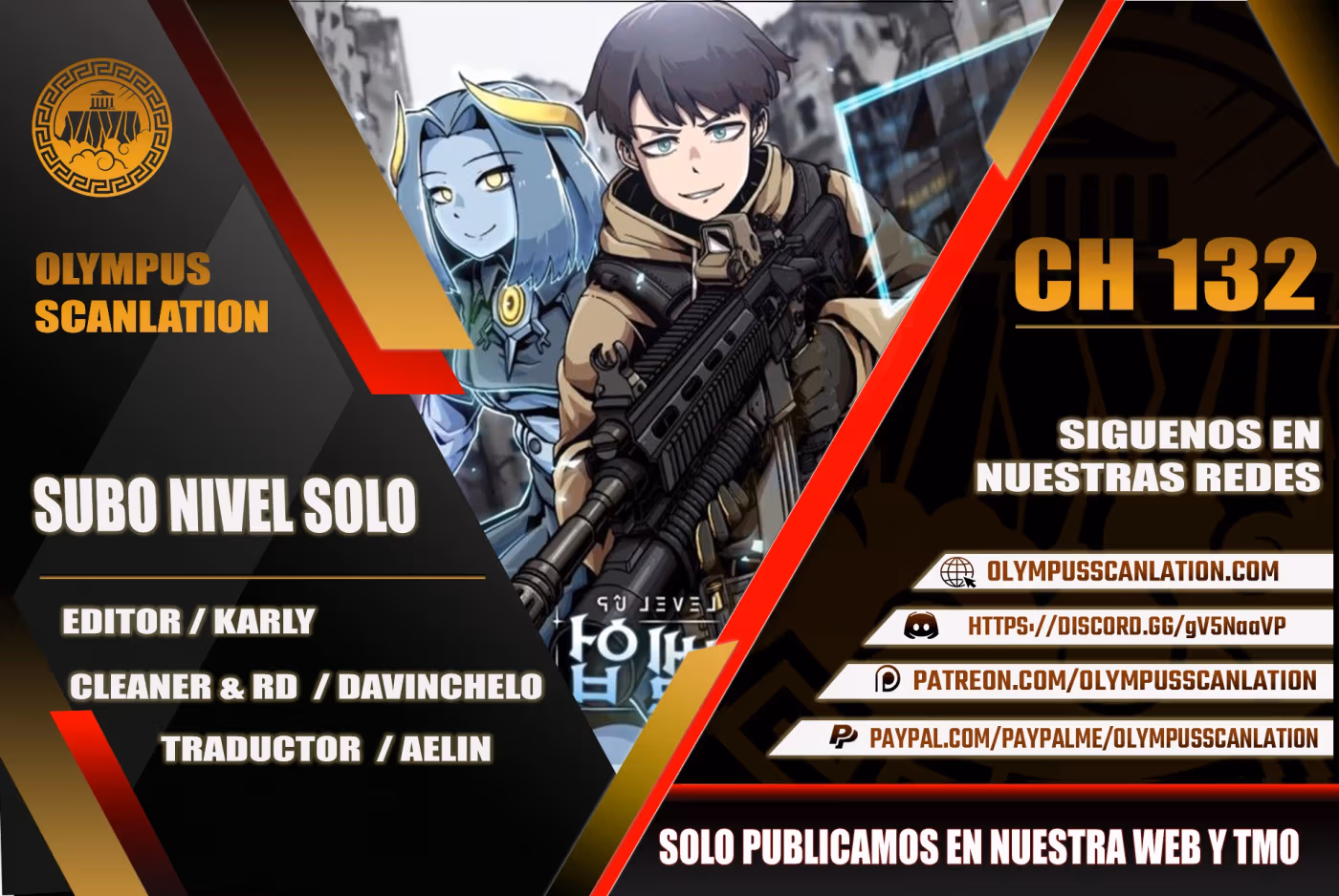 Subo de nivel solo capítulo 132, página 1