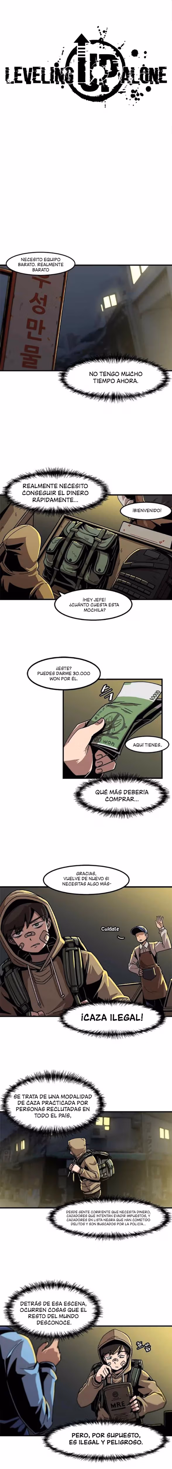 Subo de nivel solo capítulo 14, página 3