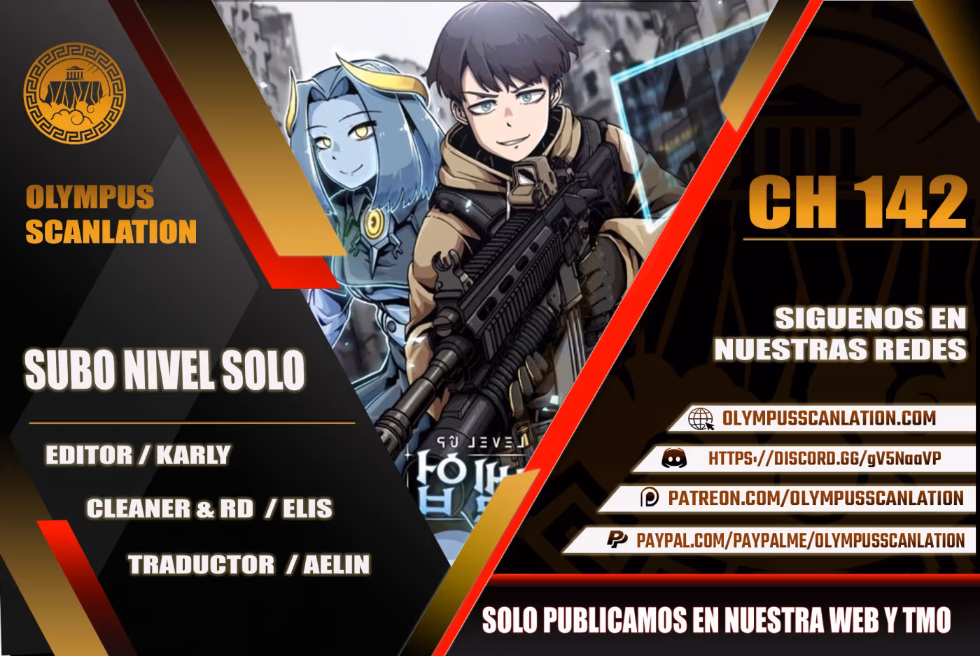 Subo de nivel solo capítulo 142, página 1