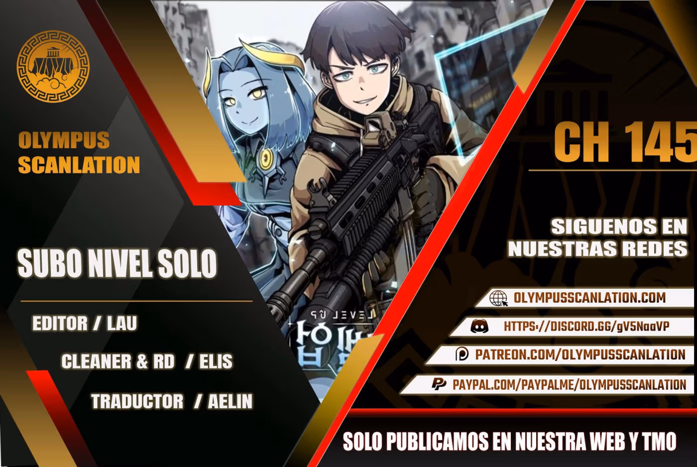 Subo de nivel solo capítulo 145, página 1
