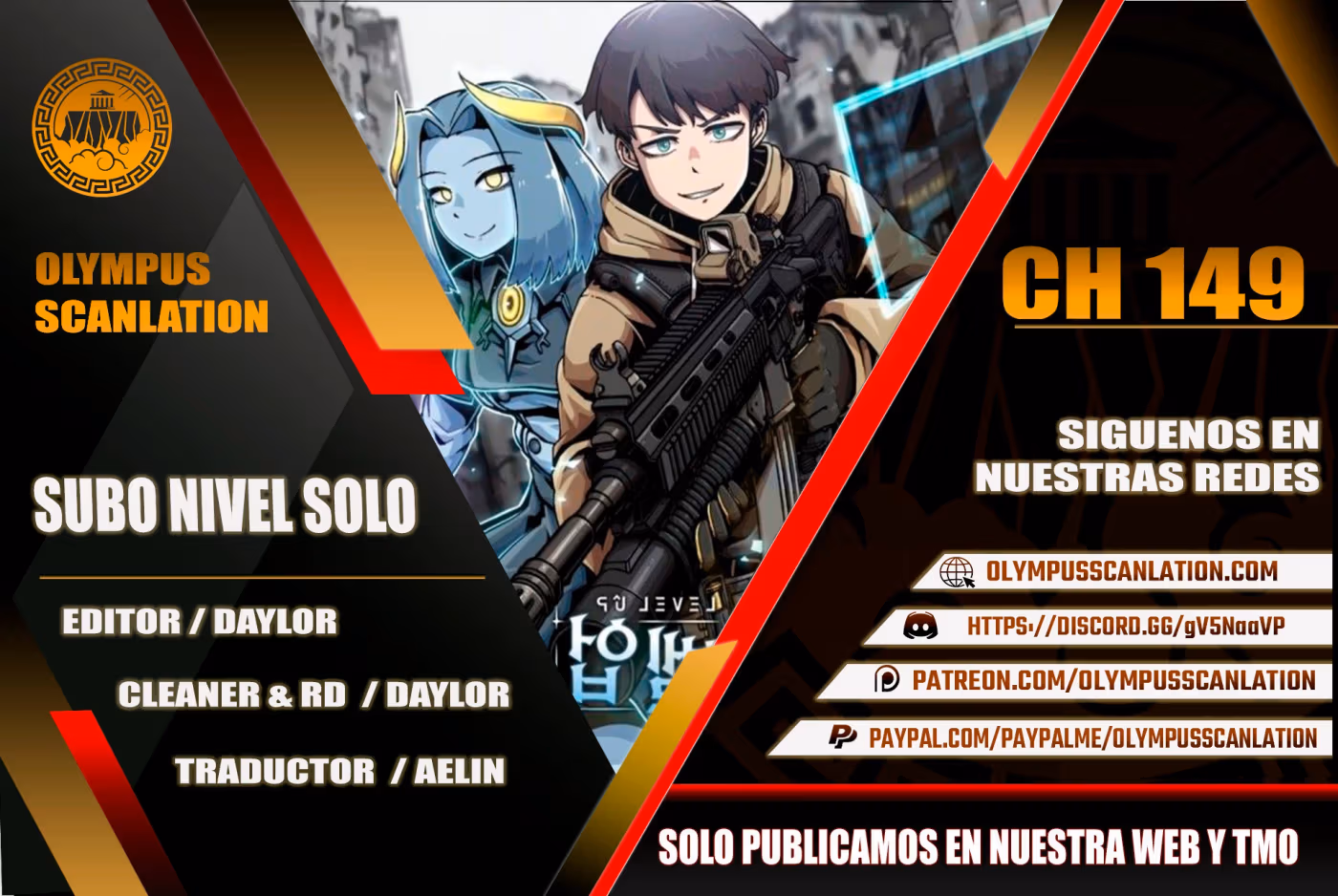 Subo de nivel solo capítulo 149, página 1