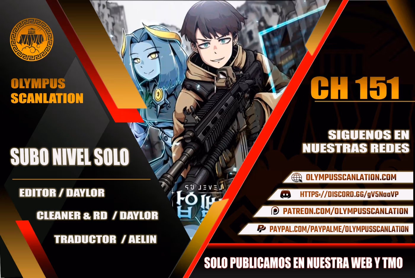 Subo de nivel solo capítulo 151, página 1