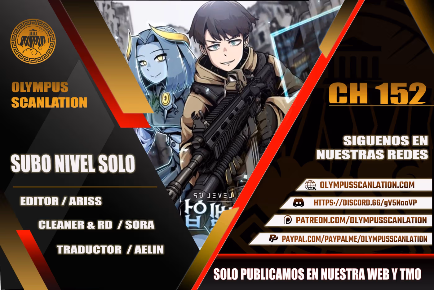 Subo de nivel solo capítulo 152, página 1