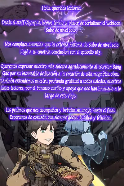 Subo de nivel solo capítulo 183.05, página 1