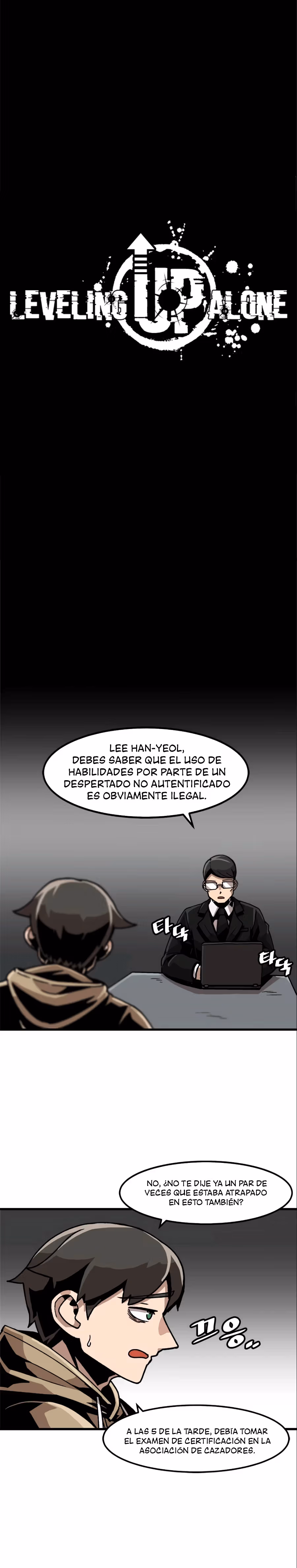 Subo de nivel solo capítulo 28, página 3