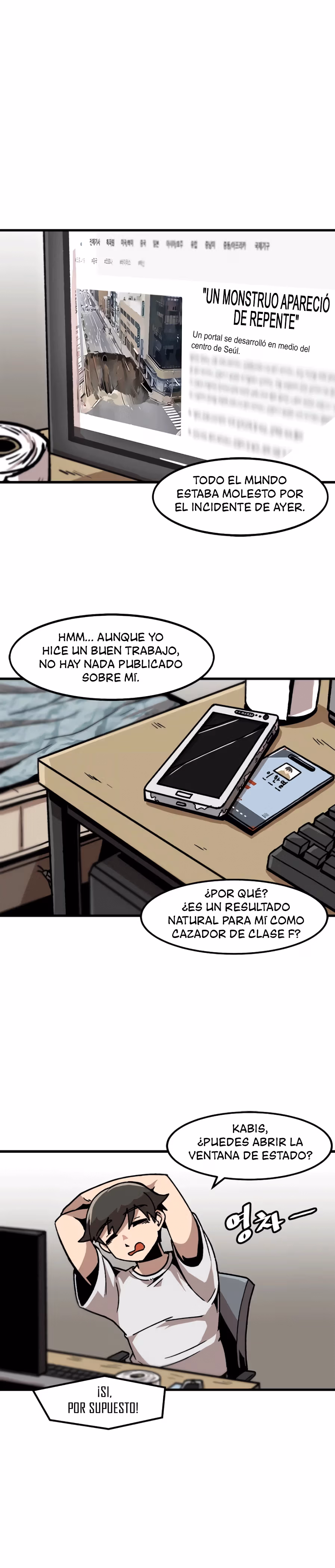 Subo de nivel solo capítulo 29, página 4
