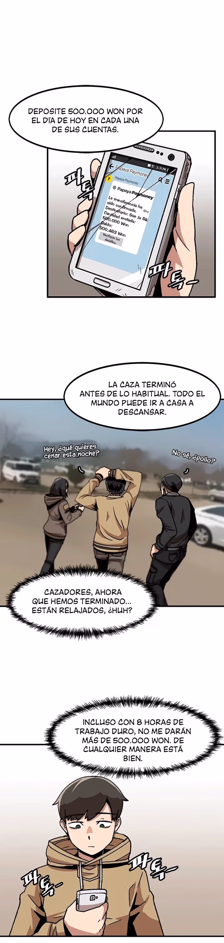 Subo de nivel solo capítulo 4, página 22
