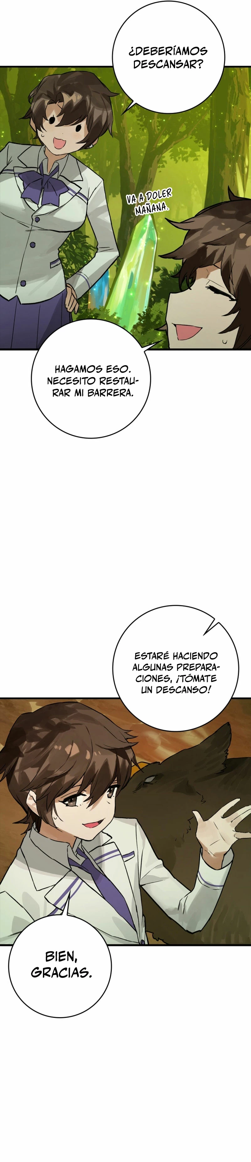 El Dios de la Batalla de la Academia de Cazadores capítulo 12, página 14