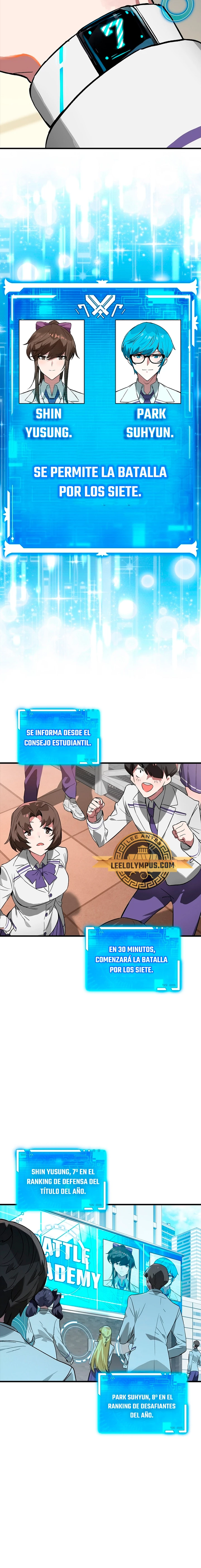 El Dios de la Batalla de la Academia de Cazadores capítulo 27, página 14