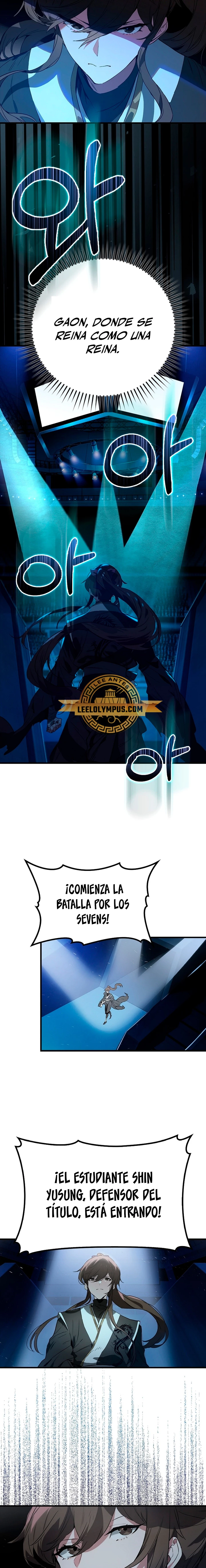 El Dios de la Batalla de la Academia de Cazadores capítulo 28, página 12