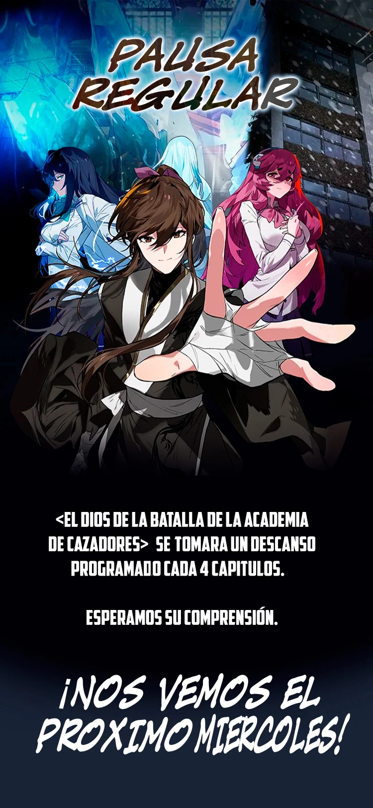 El Dios de la Batalla de la Academia de Cazadores capítulo 35.5, página 1