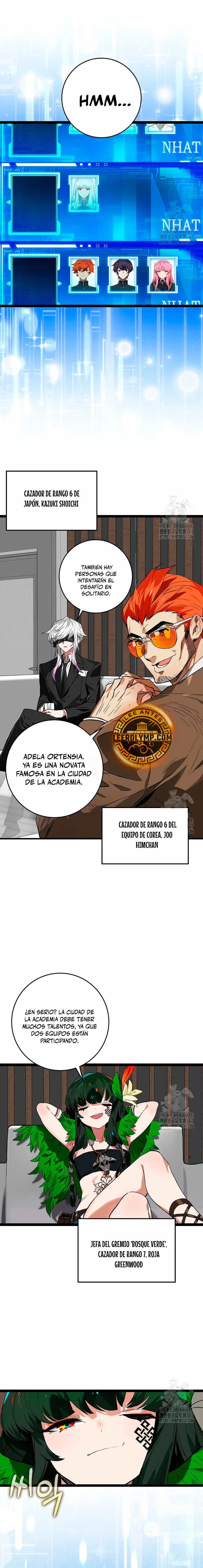 El Dios de la Batalla de la Academia de Cazadores capítulo 35, página 8