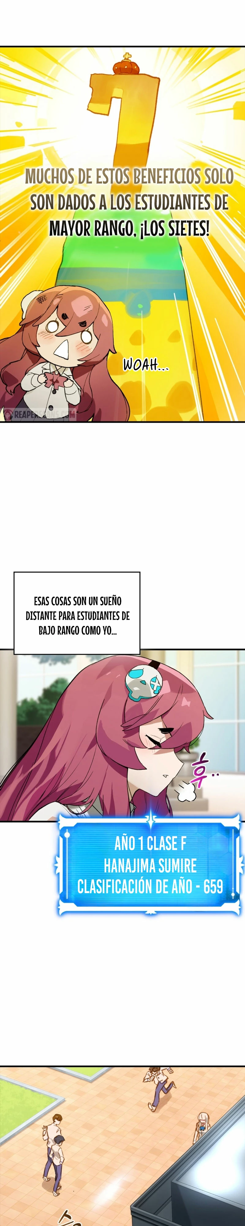 El Dios de la Batalla de la Academia de Cazadores capítulo 5, página 9