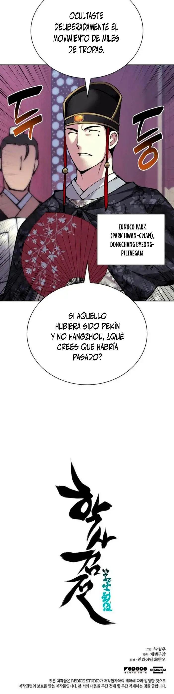 Registros del Erudito Espadachín capítulo 166, página 48