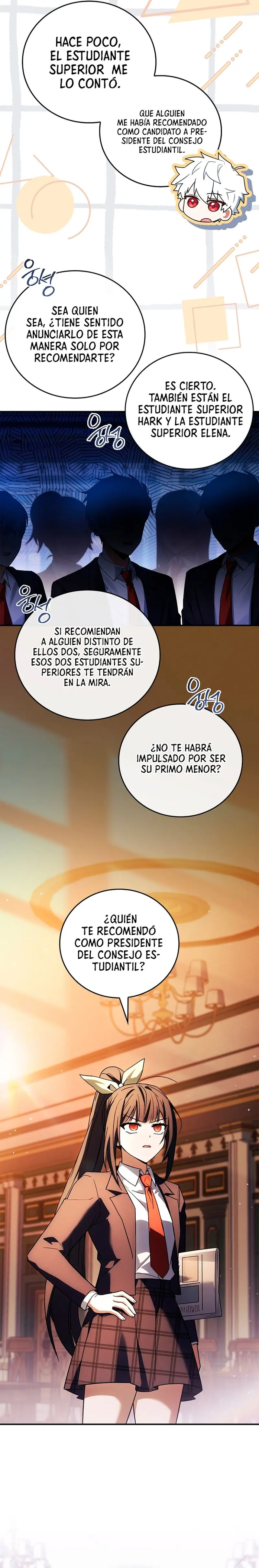 El heroe de nivel legendario prodigio de la academia. capítulo 104, página 33