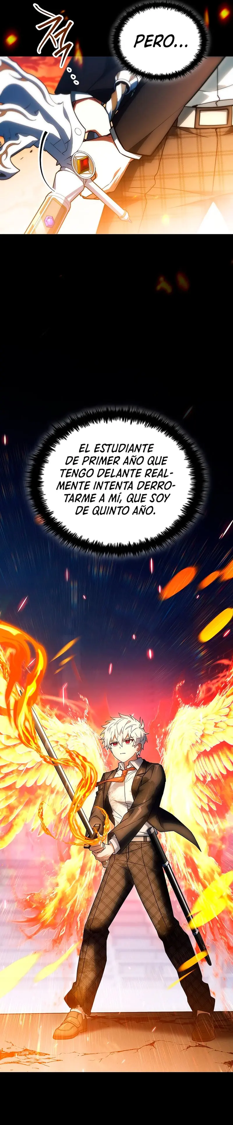 El heroe de nivel legendario prodigio de la academia. capítulo 107, página 10