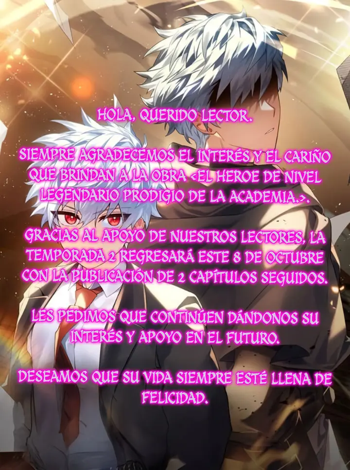 El heroe de nivel legendario prodigio de la academia. capítulo 50.10, página 1