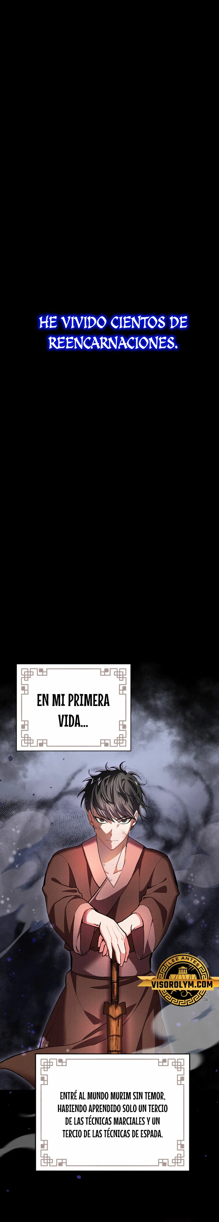 Reencarnación de un prodigio marcial capítulo 1, página 1