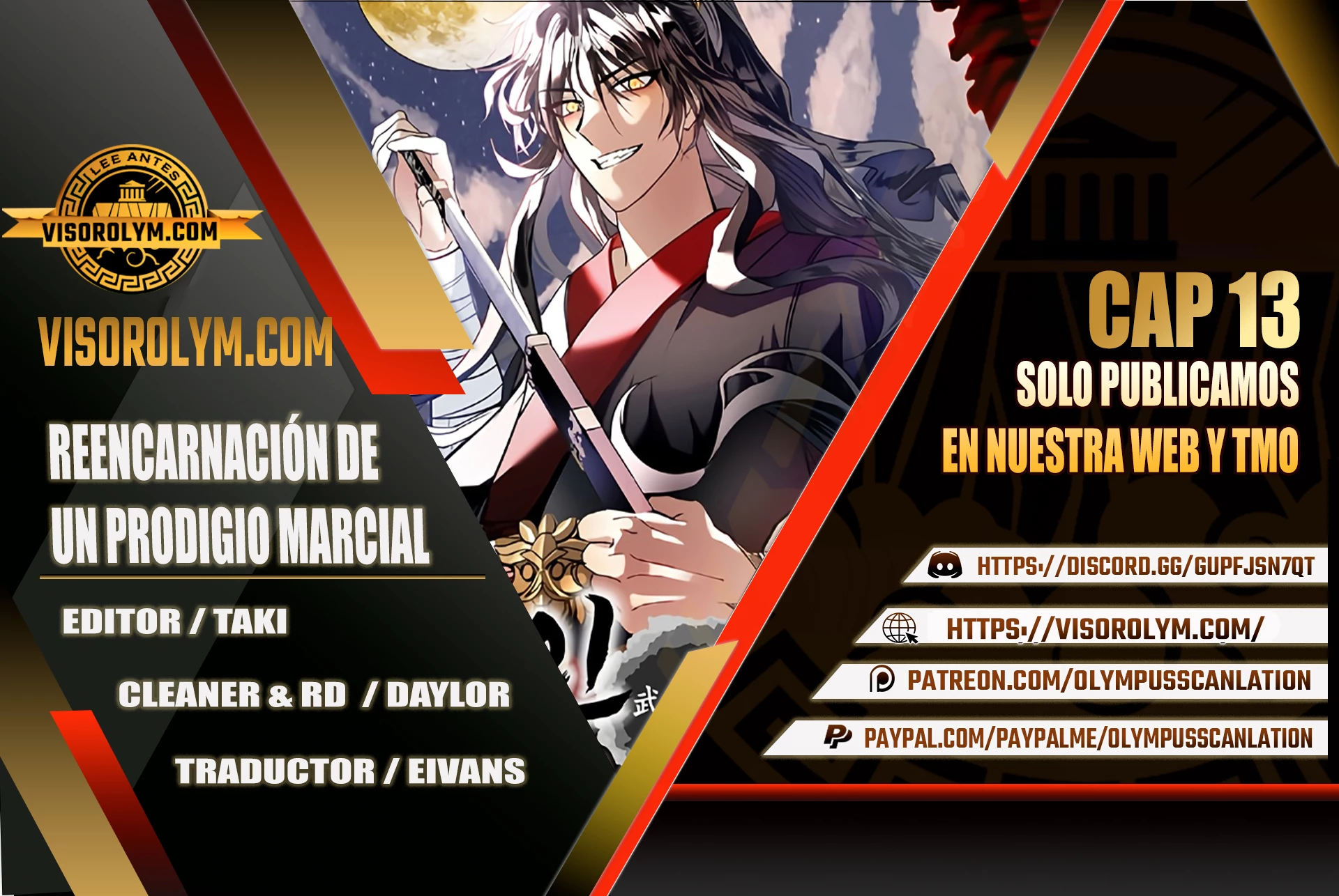 Reencarnación de un prodigio marcial capítulo 13, página 1