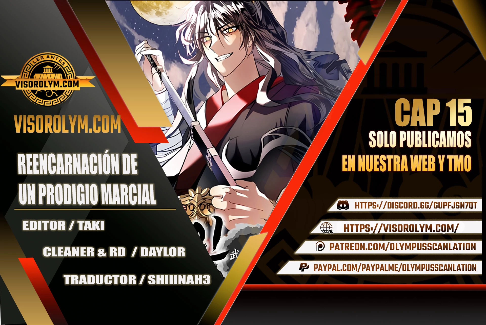 Reencarnación de un prodigio marcial capítulo 15, página 1