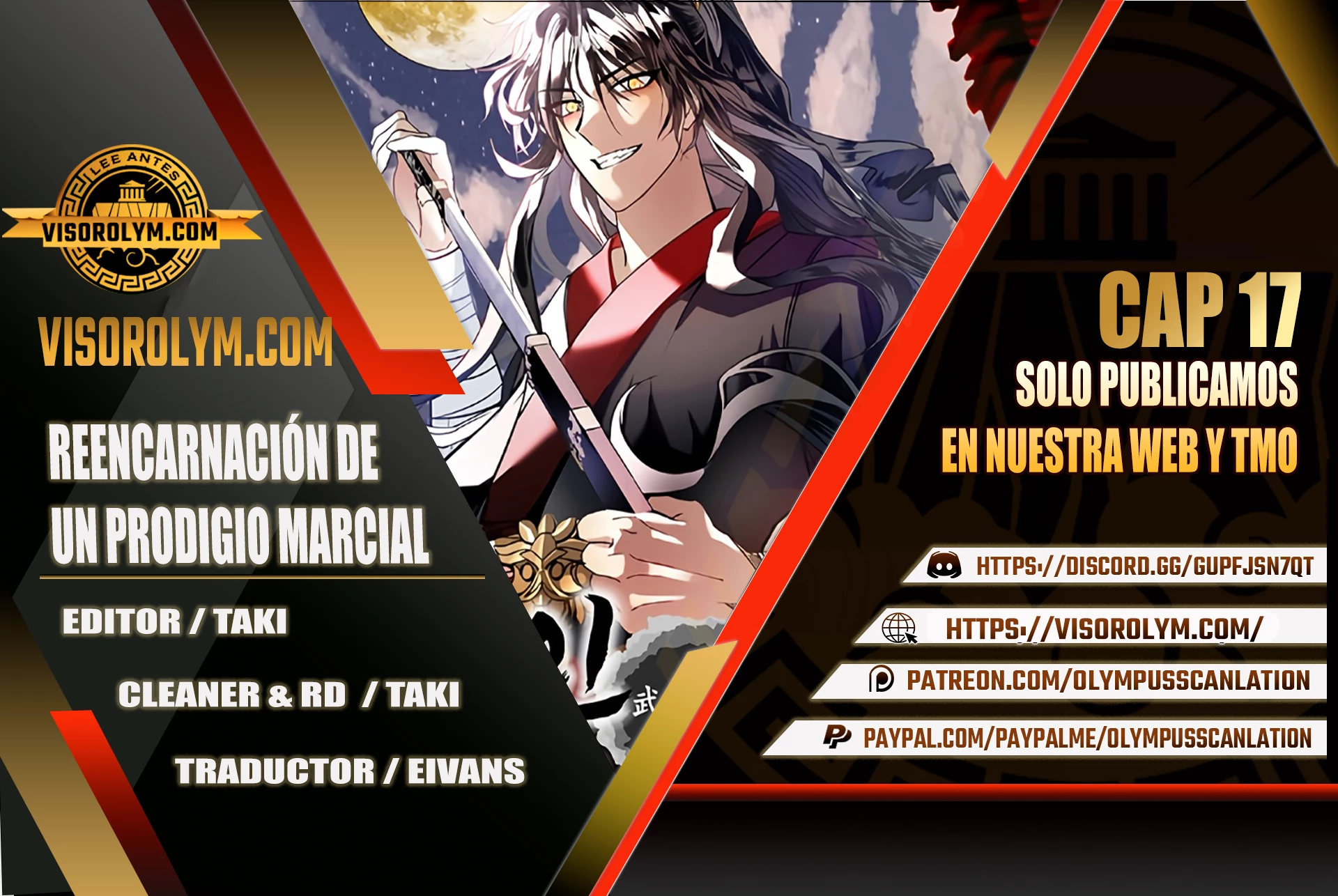 Reencarnación de un prodigio marcial capítulo 17, página 1