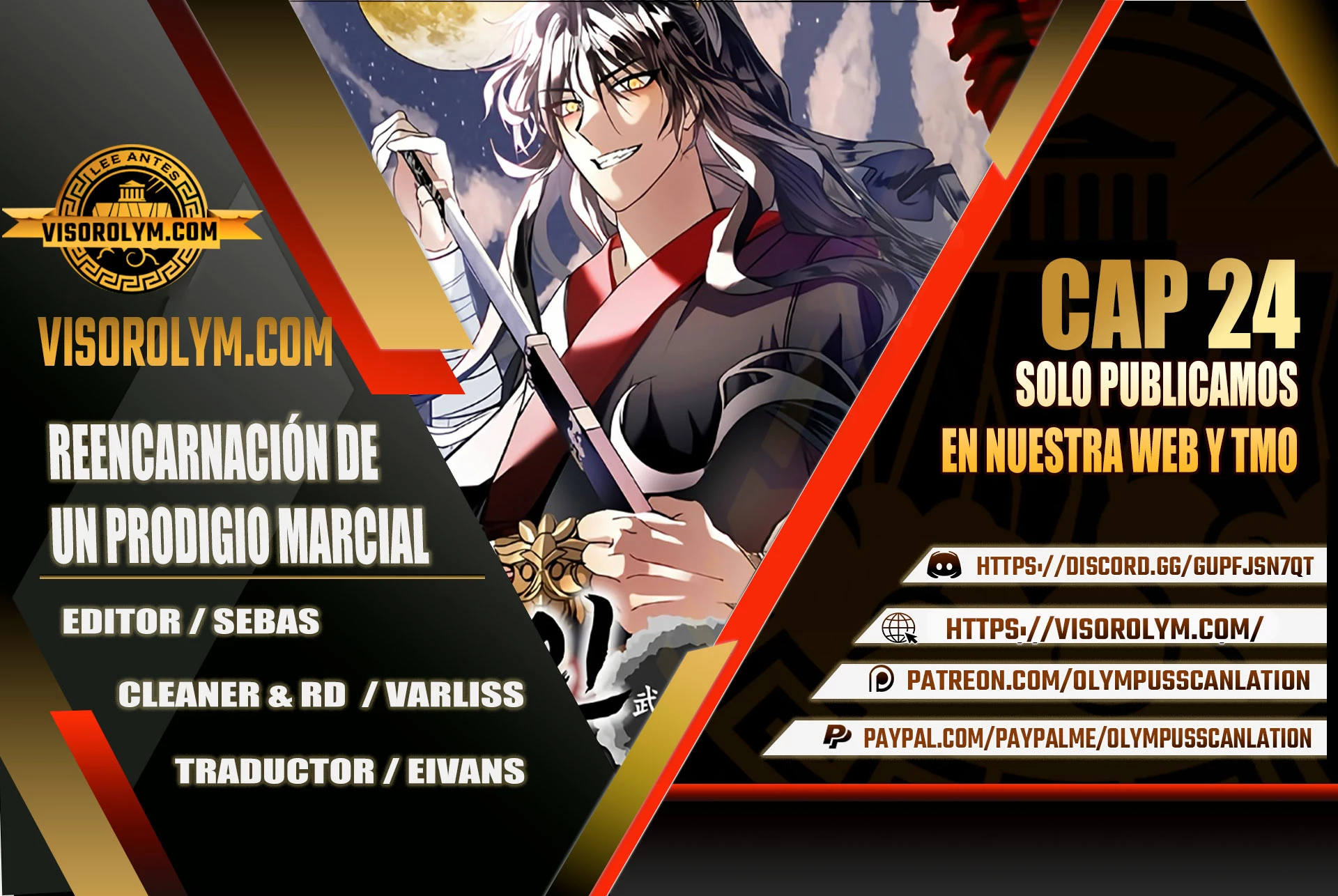 Reencarnación de un prodigio marcial capítulo 24, página 1