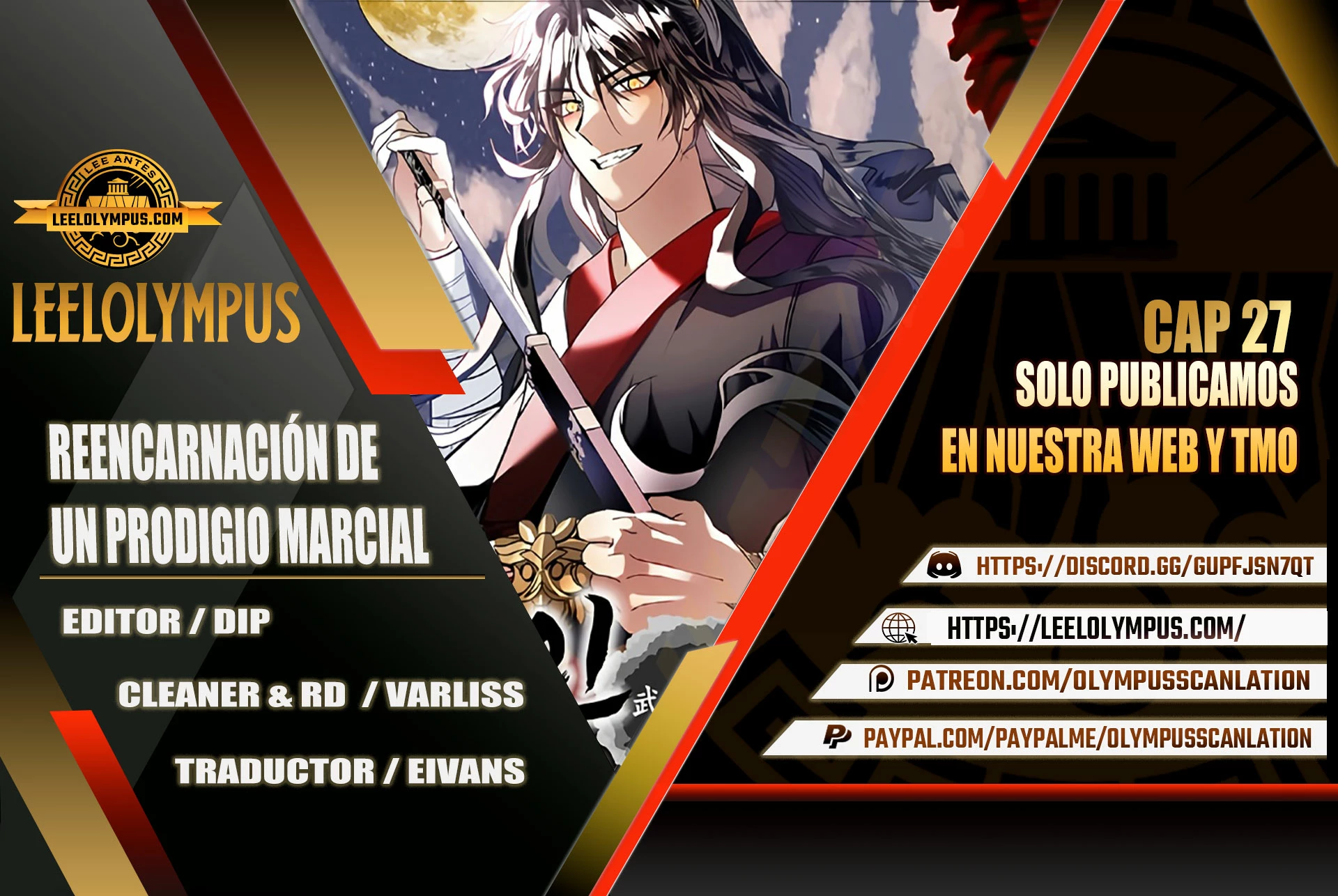 Reencarnación de un prodigio marcial capítulo 27, página 1