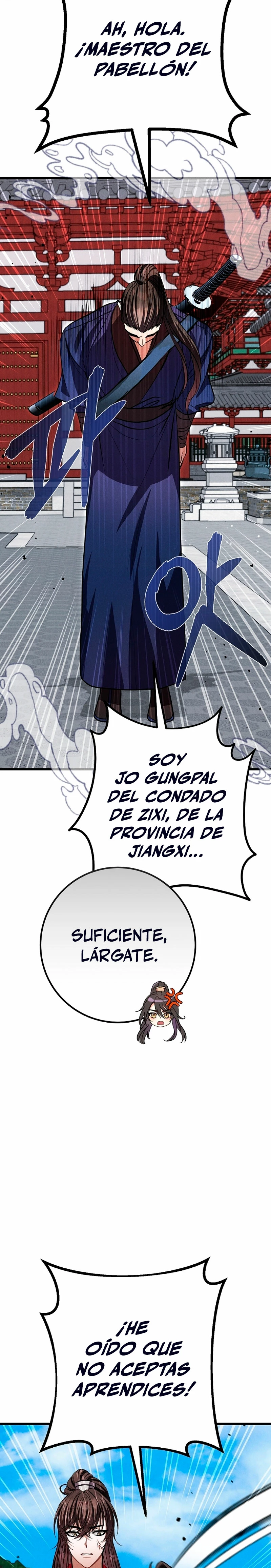 Reencarnación de un prodigio marcial capítulo 36, página 24
