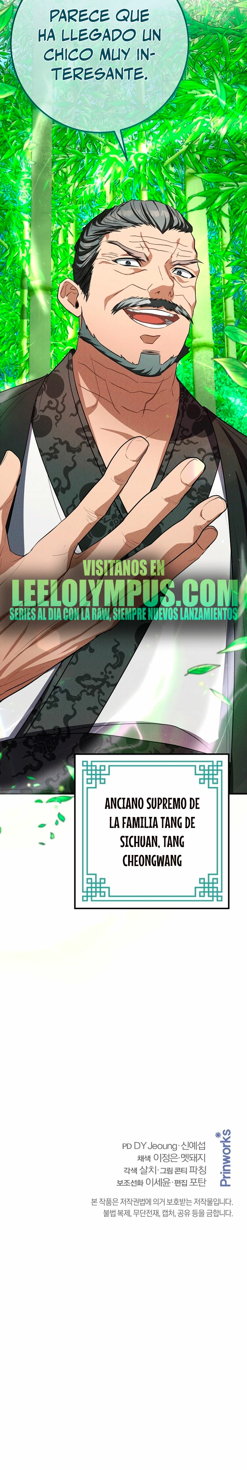 Reencarnación de un prodigio marcial capítulo 36, página 41