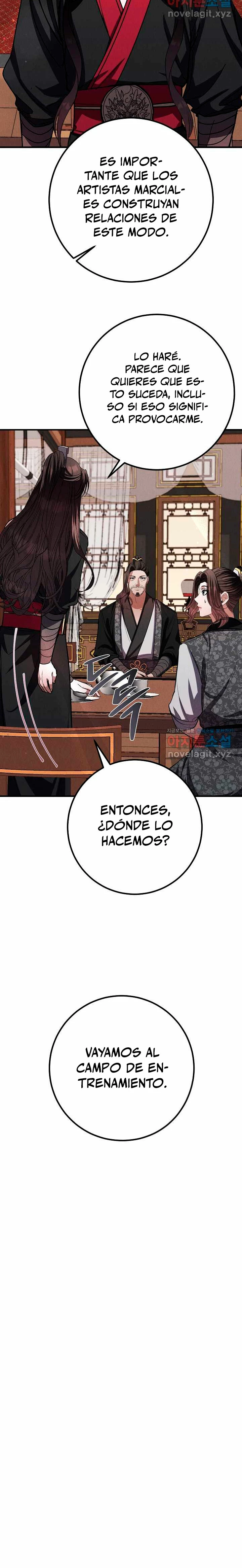 Reencarnación de un prodigio marcial capítulo 37, página 36