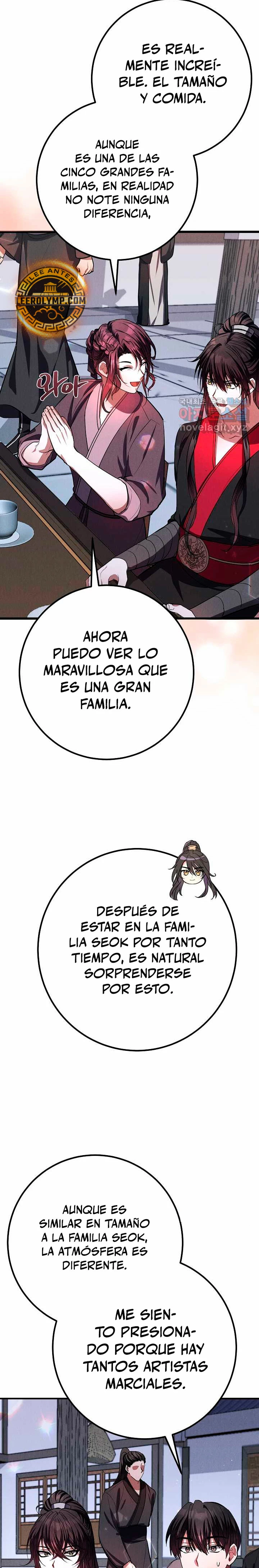 Reencarnación de un prodigio marcial capítulo 38, página 34