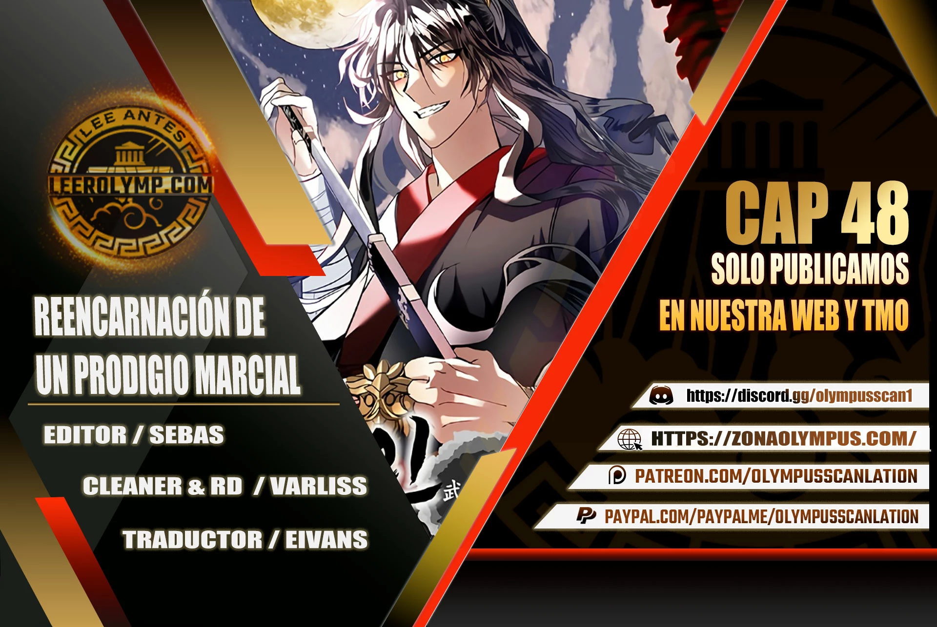Reencarnación de un prodigio marcial capítulo 48, página 1