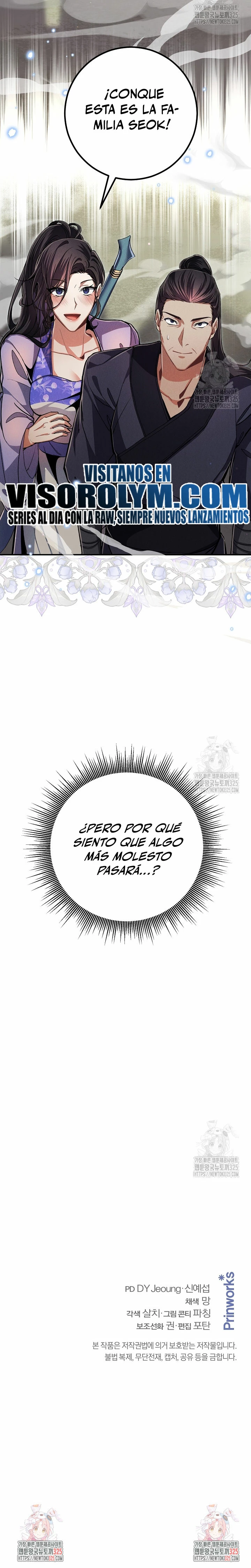 Reencarnación de un prodigio marcial capítulo 7, página 50
