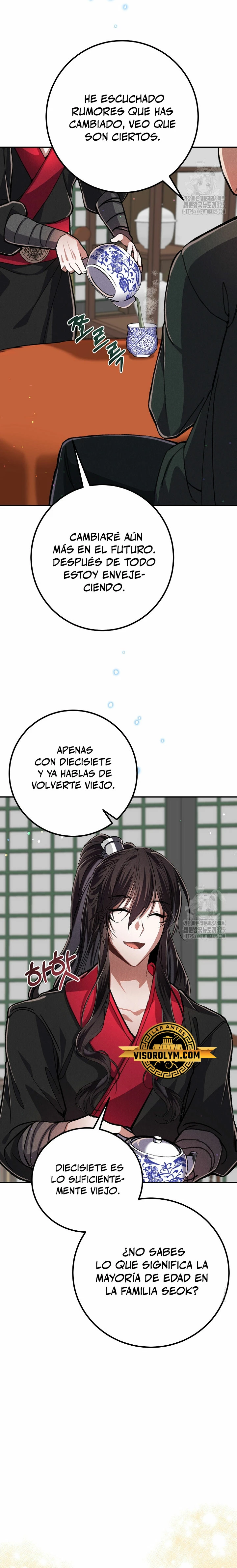 Reencarnación de un prodigio marcial capítulo 9, página 22