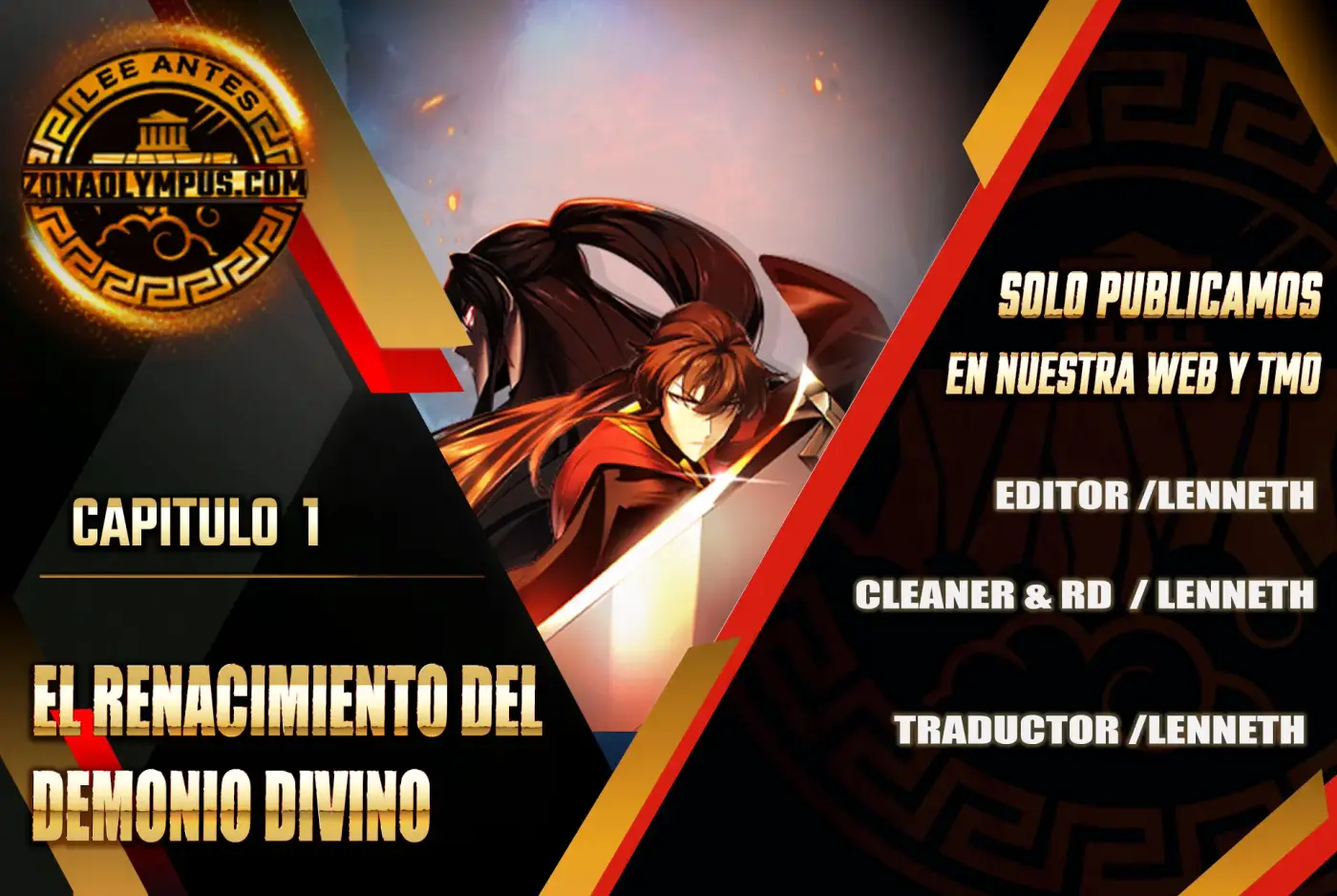 El renacimiento del Demonio Divino capítulo 1, página 1