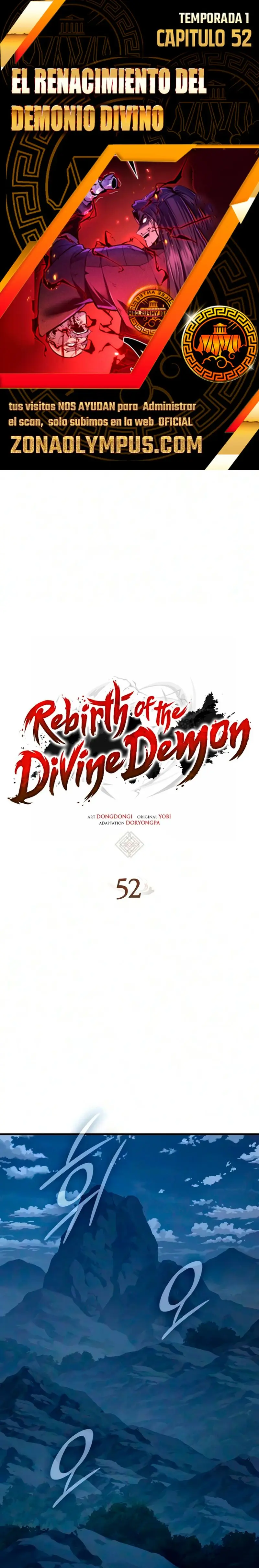 El renacimiento del Demonio Divino capítulo 52, página 1