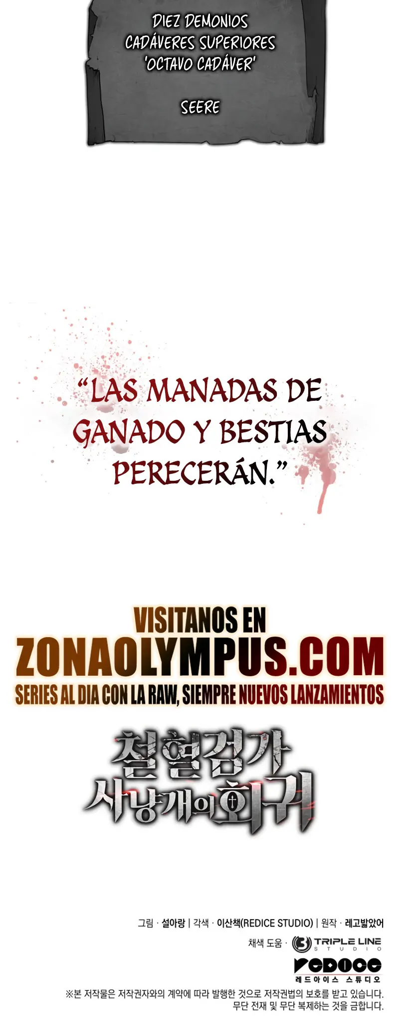 La venganza del sabueso de sangre de hierro capítulo 98, página 44