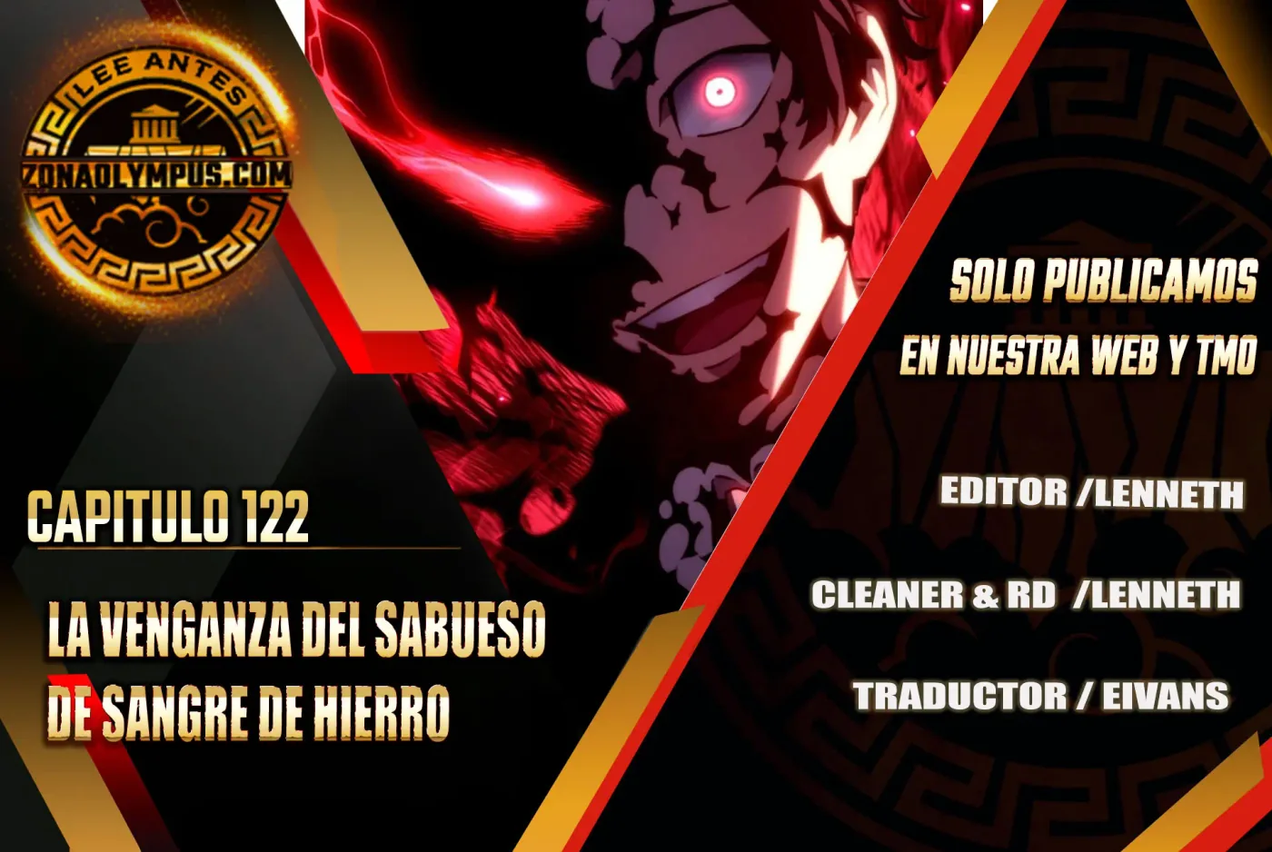 La venganza del sabueso de sangre de hierro capítulo 122, página 1