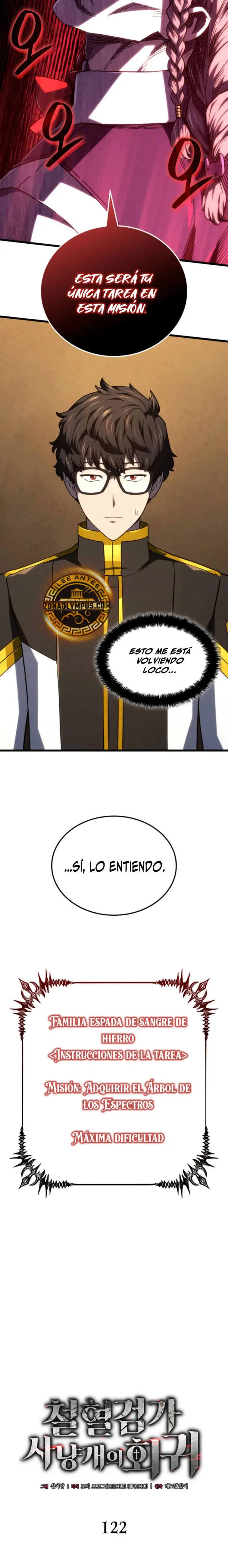 La venganza del sabueso de sangre de hierro capítulo 122, página 14
