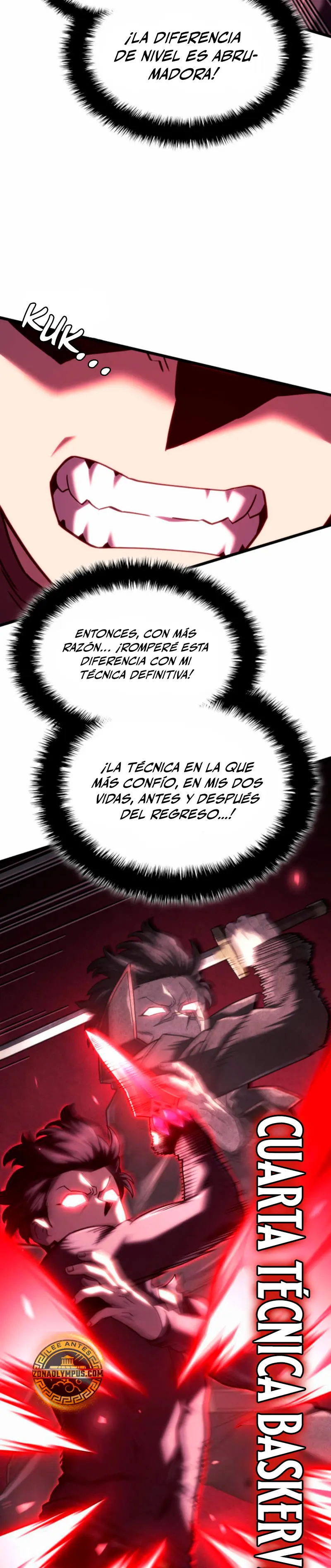 La venganza del sabueso de sangre de hierro capítulo 124, página 36