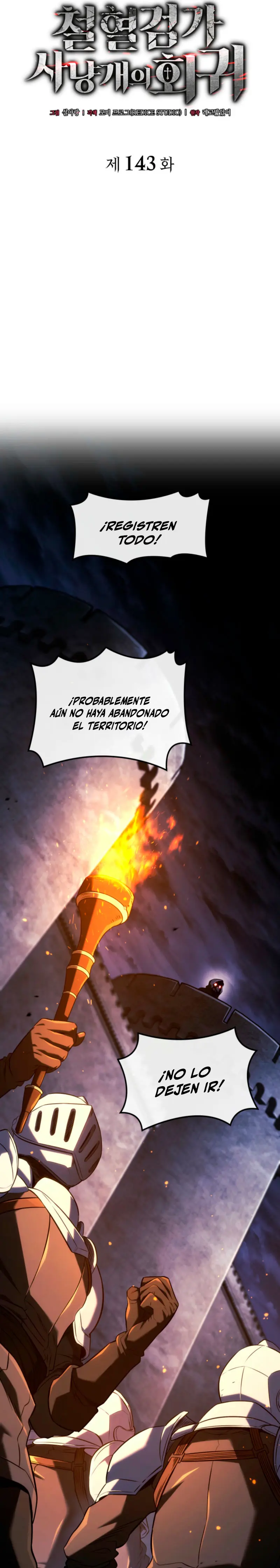 La venganza del sabueso de sangre de hierro capítulo 143, página 14