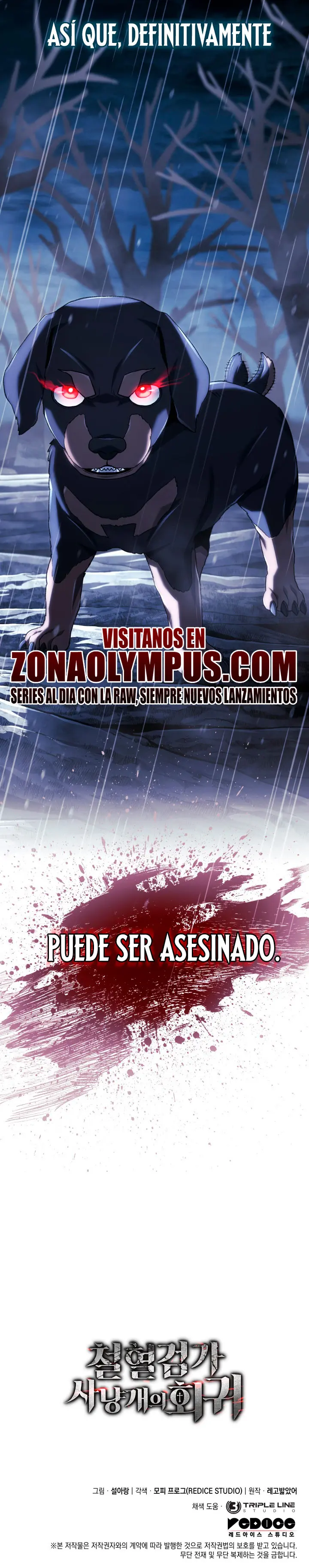 La venganza del sabueso de sangre de hierro capítulo 168, página 40
