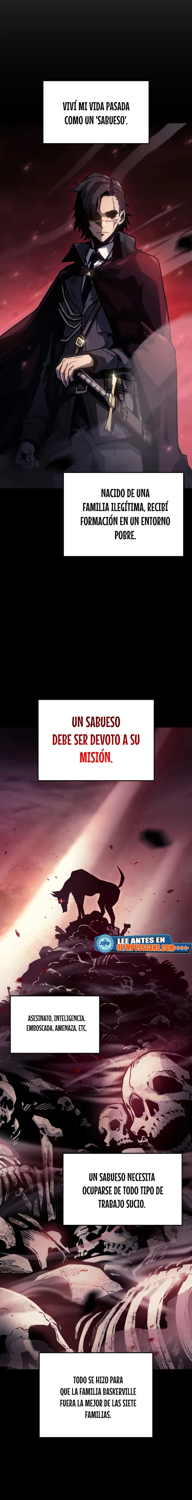 La venganza del sabueso de sangre de hierro capítulo 1, página 12
