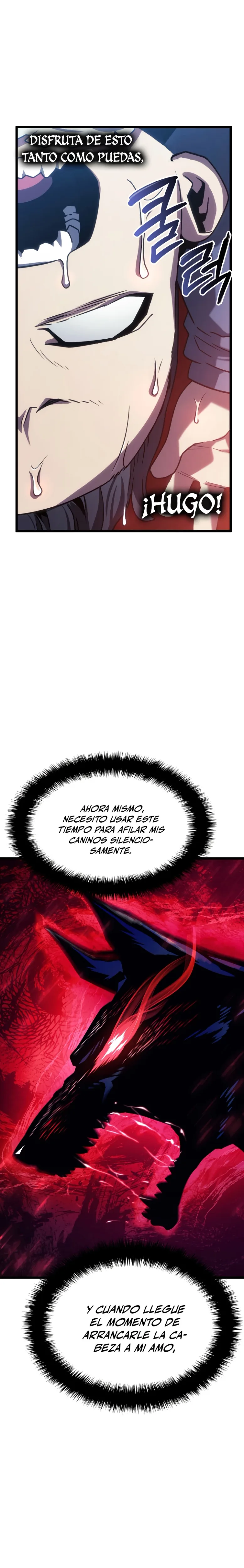 La venganza del sabueso de sangre de hierro capítulo 1, página 28