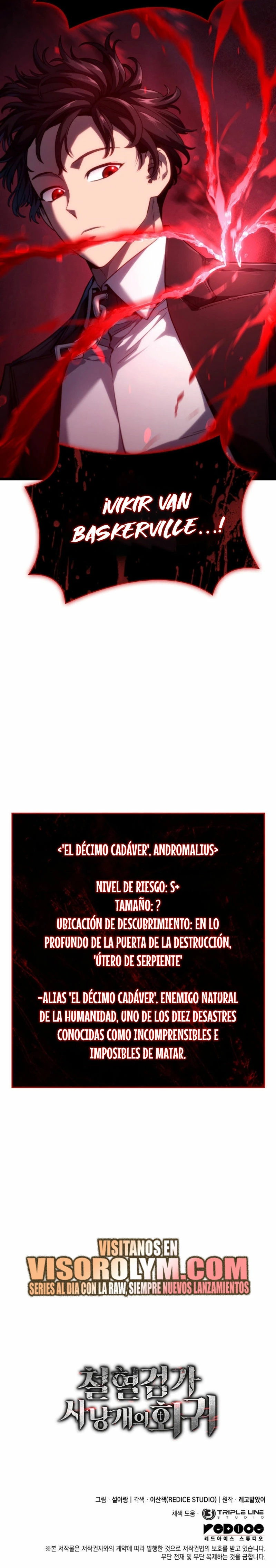 La venganza del sabueso de sangre de hierro capítulo 71, página 36