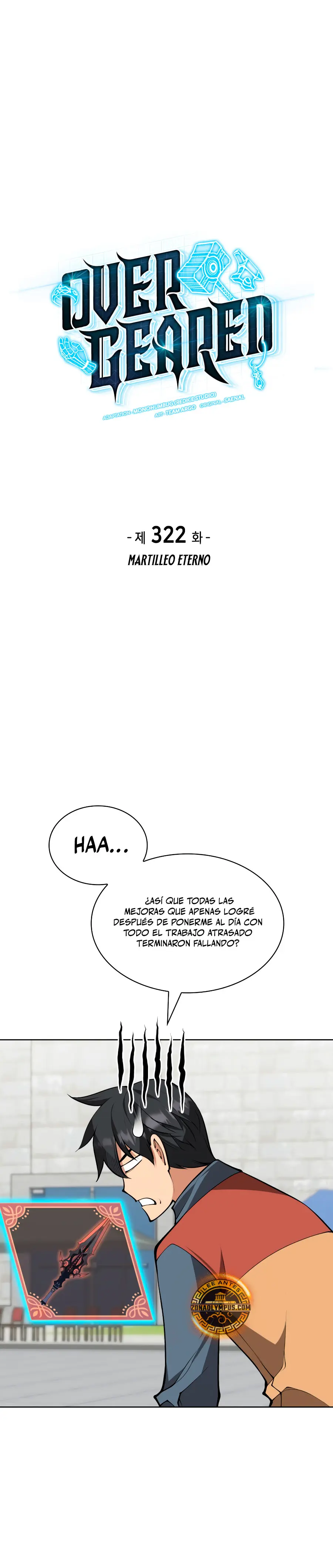 El Chetado (Overgeared) capítulo 322, página 2