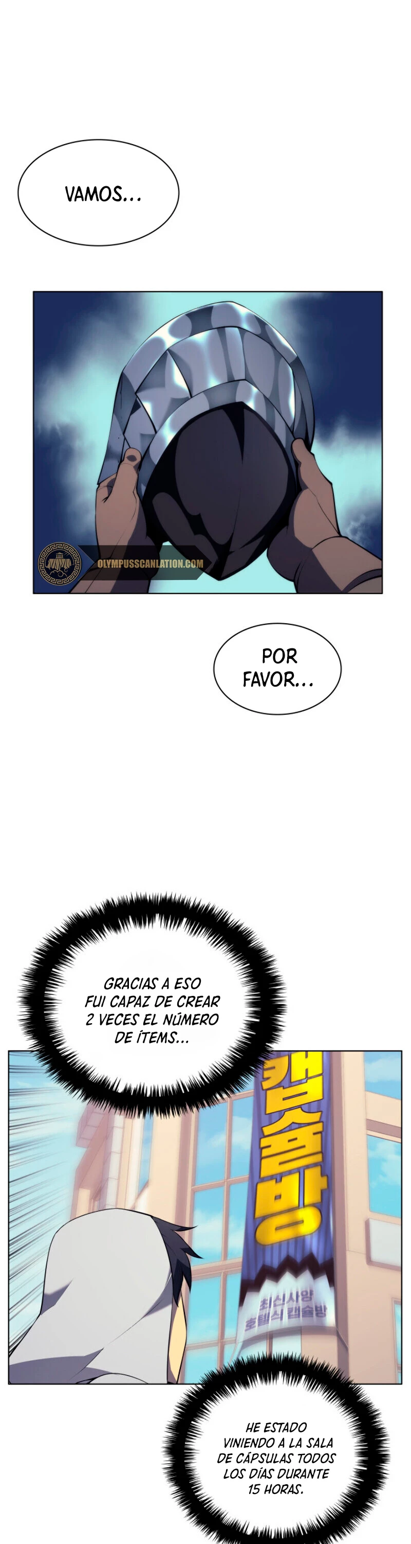 El Chetado (Overgeared) capítulo 32, página 3