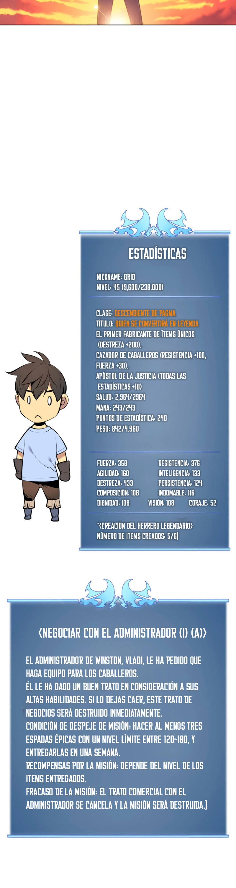 El Chetado (Overgeared) capítulo 32, página 60