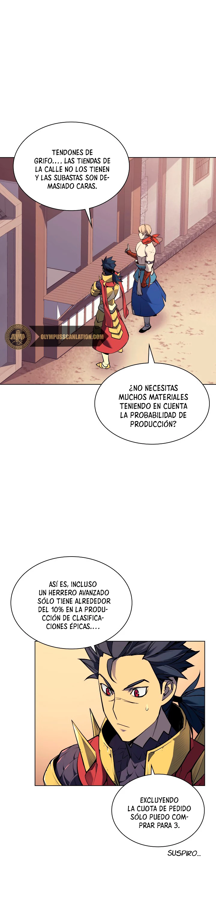 El Chetado (Overgeared) capítulo 53, página 3