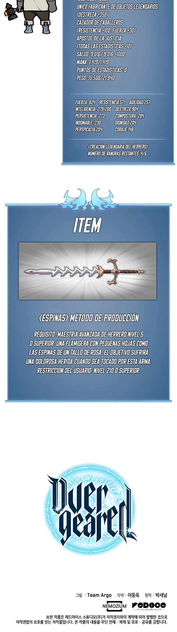 El Chetado (Overgeared) capítulo 54, página 48